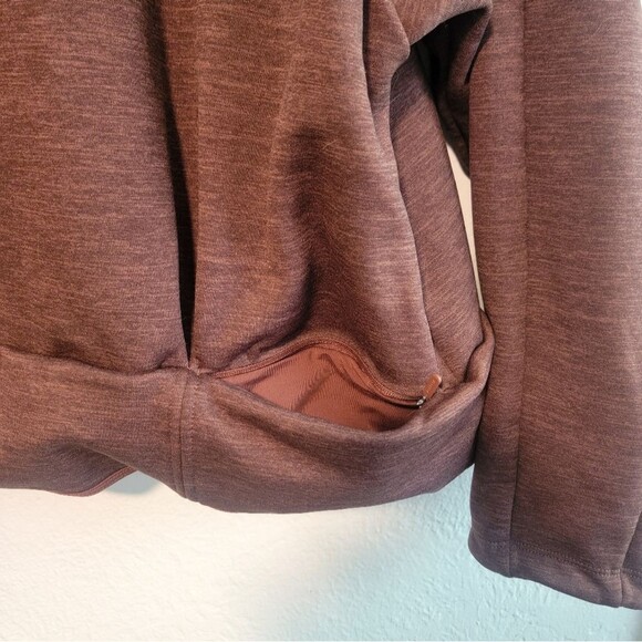 Athleta Altitude Polartec Half Zip Fleece Pullover Sweater Xlarge - Picture 6 of 9